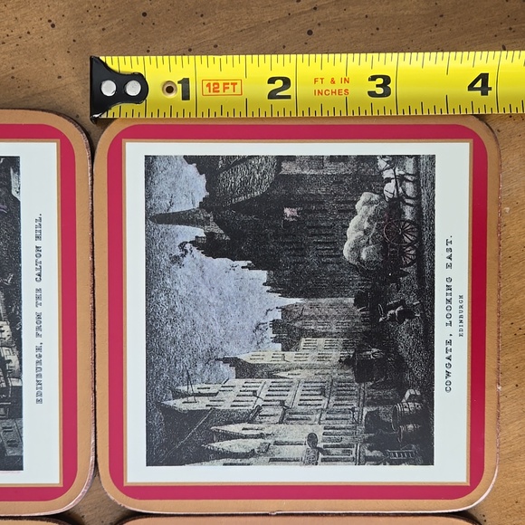 Vintage Pimpernel Edinburgh scene Coasters - Picture 11 of 13